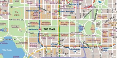 Dc national mall mapu
