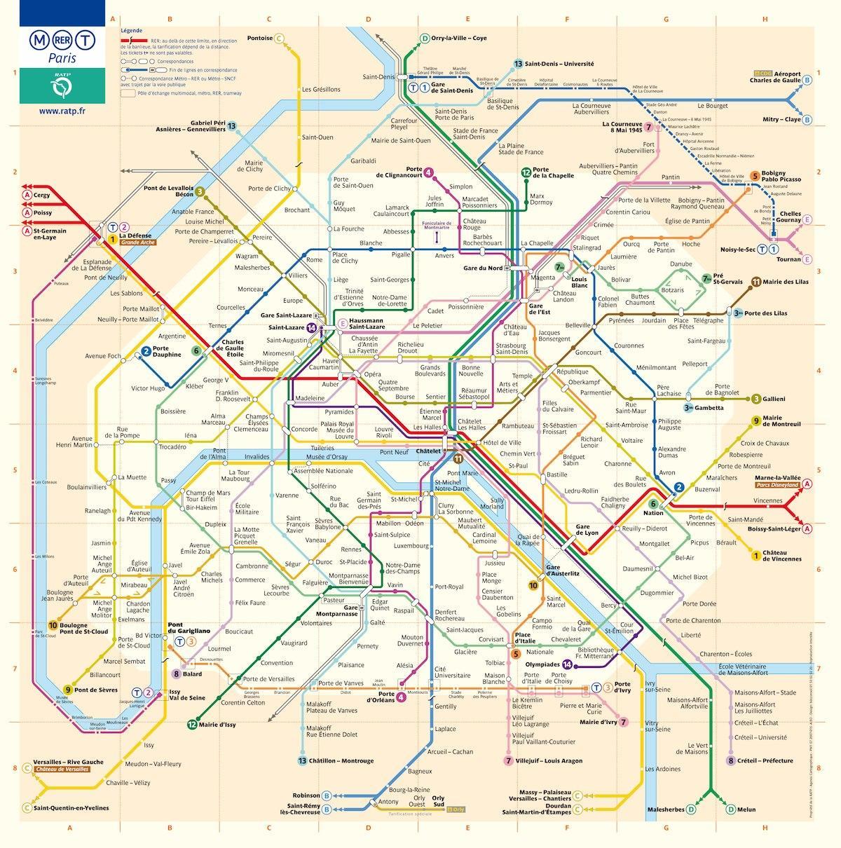 washington dc metro mapu s uliciach