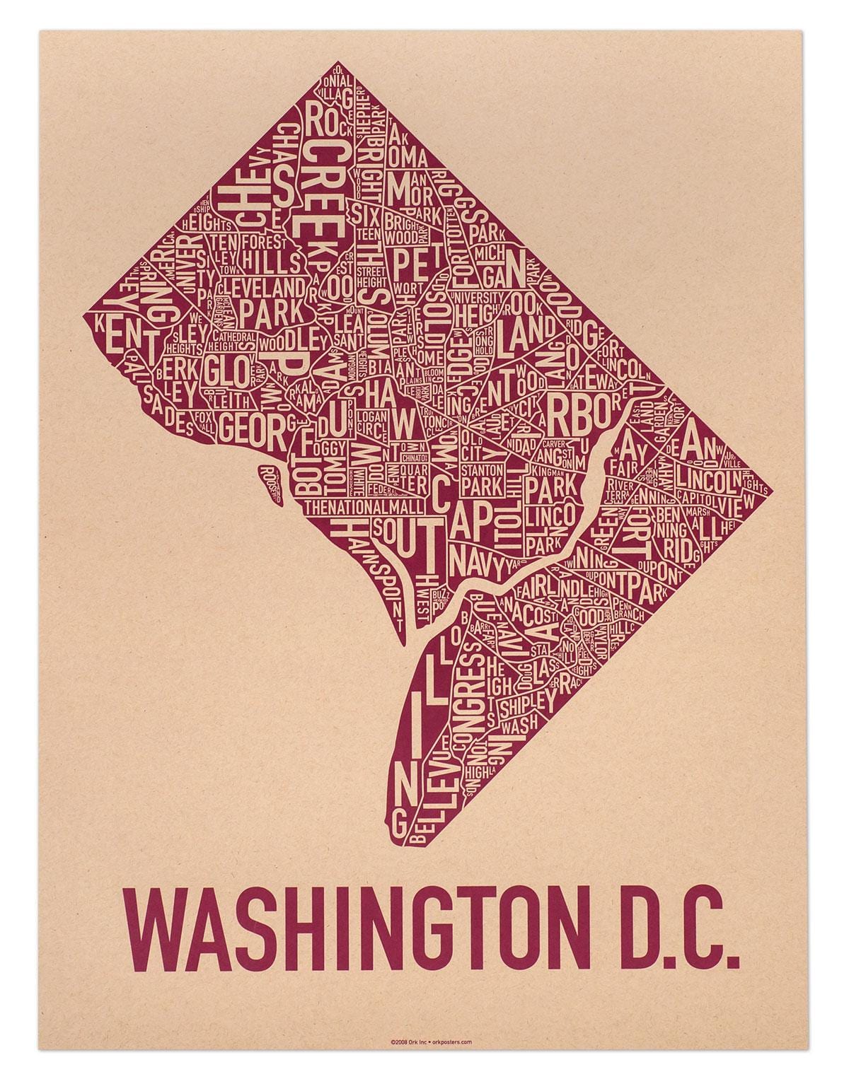 mapa dc okolí mapa umenia