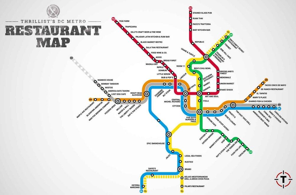 mapu washington dc reštaurácie