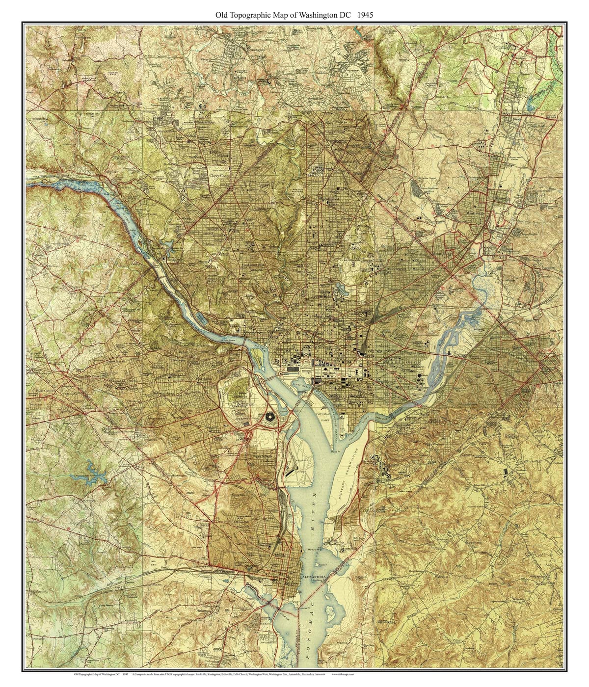 dc topografických máp