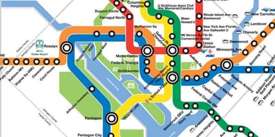 Nové dc metro mapu